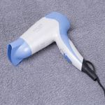 Ingrijire personala si Cosmetice - Aparate & accesorii ingrijire personala - Hair styling - Uscatoare de par - Uscator de par de voiaj, Pliabil, 1200 W, 2 trepte de putere, Alb/Albastru - Infinity.ro