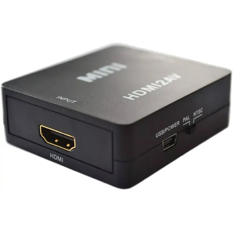 TV, Audio-Video si Foto - Accesorii TV si audio - Cabluri si adaptoare video - Convertor AV HDMI la 3x RCA VA370 - Infinity.ro