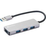 PC, gaming si accesorii - Retelistica - Hub-uri - Hub USB 3.0 - 1x USB 3.0 + 3x USB 2.0 aluminiu Sandberg 333-67 - Infinity.ro