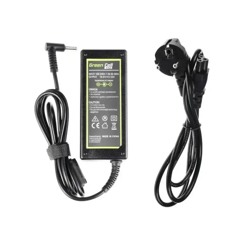Laptop, Telefoane si Tablete - Laptopuri si accesorii - Accesorii Laptop - Incarcatoare laptop - Incarcator laptop HP 250 G2 /G3 /G4 /G519.5V 3.33A 65W mufa albastra 4.5X3.0mm AD49P Green Cell - Infinity.ro