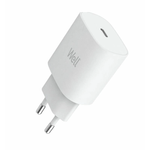 Laptop, Telefoane si Tablete - Telefoane mobile si accesorii - Accesorii Telefoane - Incarcatoare telefoane - Incarcator retea - USB type C PD 25W PPS alb Well PSUP-USB-WPD2501WE-WL - Infinity.ro
