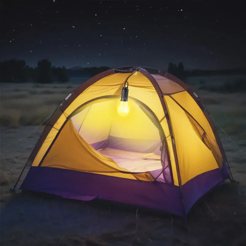 Casa si Gradina - Corpuri si surse de iluminat - Iluminat exterior - Lampi solare - Lampa solara suspendata forma bec LED 5W 100lm +USB-C 400mAh PHENOM 18585 - Infinity.ro