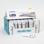 Casa si Gradina - Corpuri si surse de iluminat - Iluminat exterior - Lanterne - Lanterna LED 2W acumulator 3.7V alb PLATINET PAF8931 - Infinity.ro