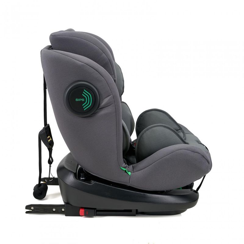 Jucarii, Copii si Bebe - Carucioare si articole de transport - Scaune auto copii - Scaun auto U-Grow Secure+ UG-HB51-GR, rotativ 360, 40-150cm, Isofix, gri - Infinity.ro