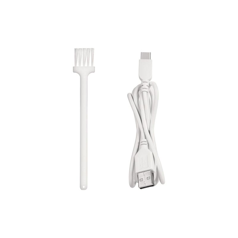 Market - Spalare si intretinere rufe - Produse intretinere textile - Intretinere textile - Aparat de curatat scame 8900 rotatii/min, 6 lame inox, capacitate 90 ml, 5 W, USB-C - Infinity.ro