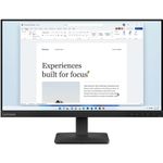 PC, gaming si accesorii - Desktop PC & monitoare - Monitoare - Monitor LED IPS Lenovo L24-4e 23.8", Full HD (1920x1080), 100Hz, 4ms, Anti-glare, 99% sRGB, HDMI, VGA, VESA, negru - Infinity.ro