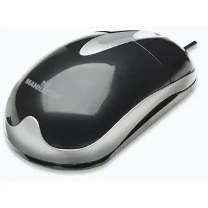 PC, gaming si accesorii - Periferice PC - Mouse - Mouse optic USB 1000dpi negru 177016 Manhattan - Infinity.ro