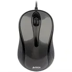 PC, gaming si accesorii - Periferice PC - Mouse - Mouse A4tech N-350 (Glossy Grey) PC /Notebook cu fir USB optic 1000dpi butoane /scroll 3/1 gri - Infinity.ro