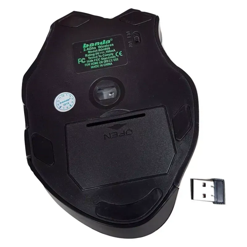 PC, gaming si accesorii - Periferice PC - Mouse - Mouse wireless BANDA BD4000 USB Gaming 2.4GHZ 2400DPI - Infinity.ro