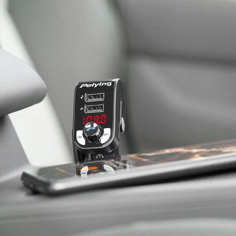 Auto si Moto - Electronice auto - Accesorii electronice auto - Modulator fm audio bluetooth 2x usb - Infinity.ro