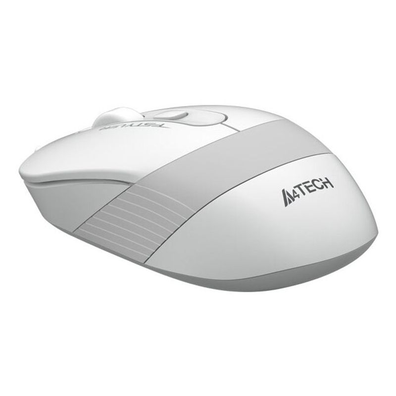 PC, gaming si accesorii - Periferice PC - Mouse - Mouse optic A4tech FG10 Fstyler, Wireless, Silent, Alb - Infinity.ro