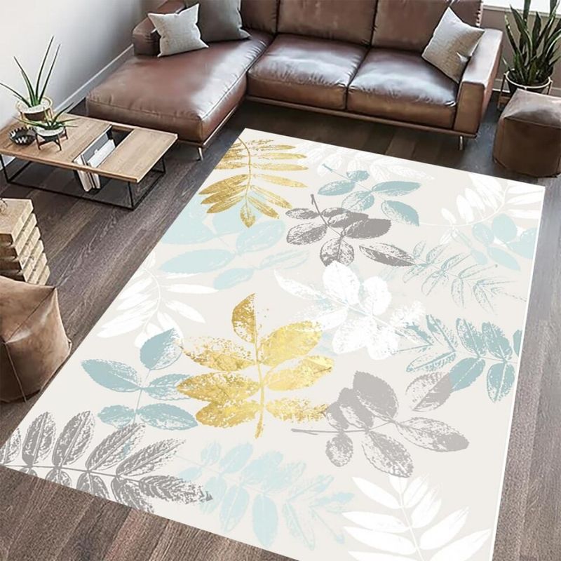 Casa si Gradina - Textile si covoare - Covoare - Covoare casa - Covor printat, leafs 70x140 - Infinity.ro