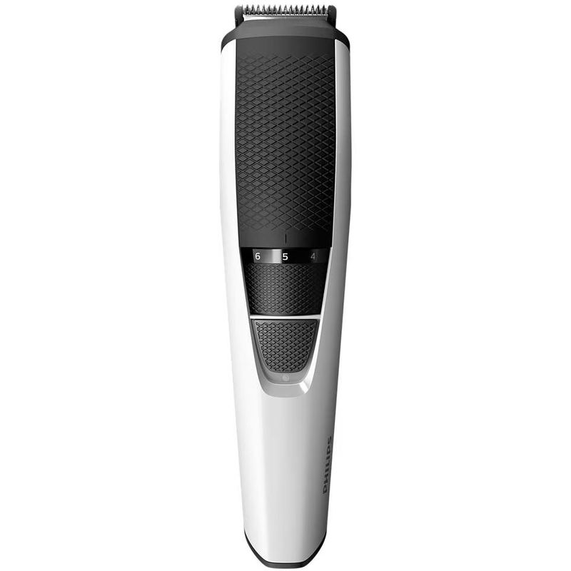 Ingrijire personala si Cosmetice - Aparate & accesorii ingrijire personala - Aparate de ras si tuns - Aparate de tuns - Aparat de tuns barba Philips BT3206/14, Lame din inox 0.5-10mm, Alb/Negru - Infinity.ro