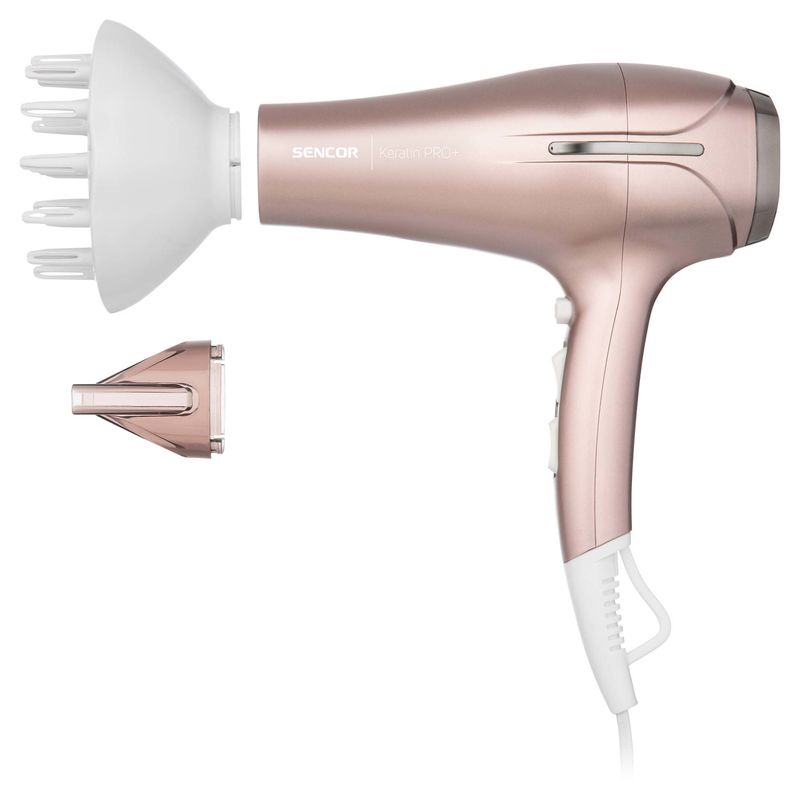 Ingrijire personala si Cosmetice - Aparate & accesorii ingrijire personala - Hair styling - Uscatoare de par - Uscator de par, Sencor, 2300W, Roz - Infinity.ro