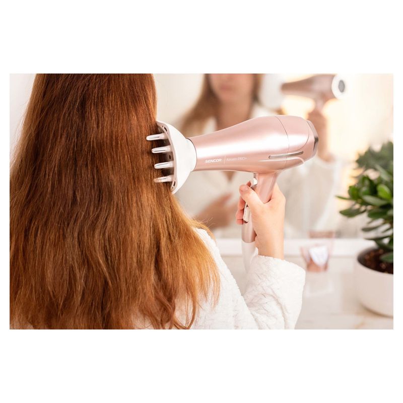 Ingrijire personala si Cosmetice - Aparate & accesorii ingrijire personala - Hair styling - Uscatoare de par - Uscator de par, Sencor, 2300W, Roz - Infinity.ro