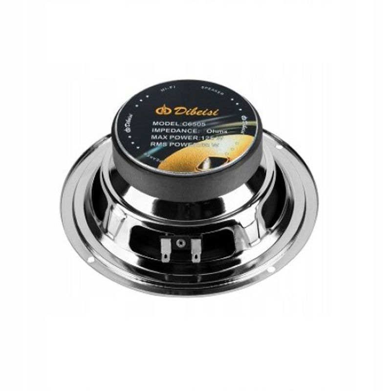 Auto si Moto - Electronice auto - Subwoofere si boxe auto - Difuzor auto DBS C6505, 62 W RMS, 8 Ohm, diametru 16.5 cm, Gri - Infinity.ro