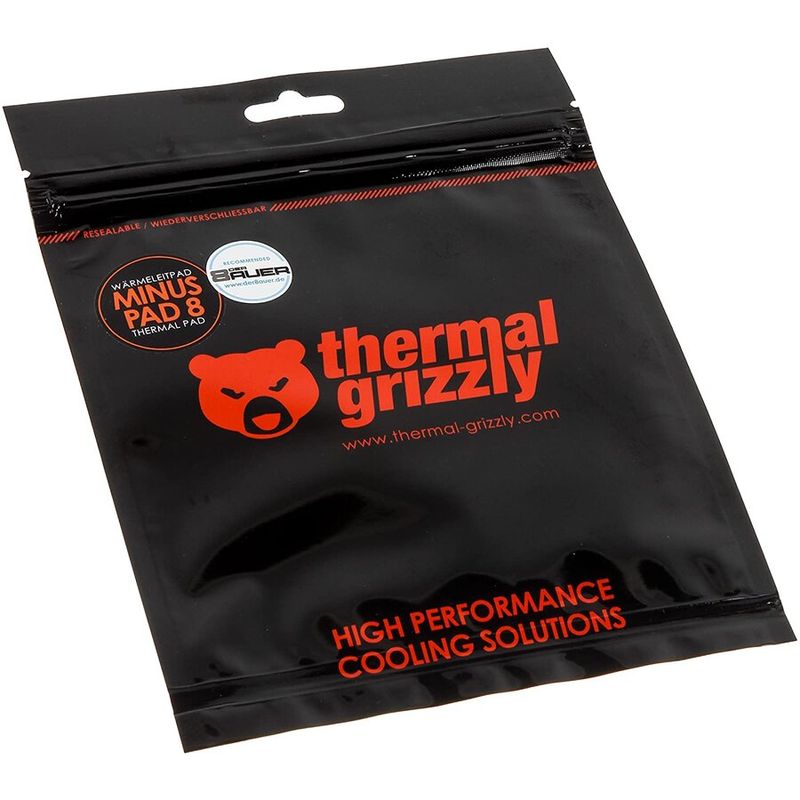 PC, gaming si accesorii - Componente PC - Componente - Accesorii IT - Pad termic Thermal Grizzly Minus Pad 8 8W/mK 30x30 1.5mm TG-MP8-30-30-15-1R - Infinity.ro