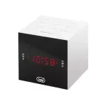 TV, Audio-Video si Foto - Portabile audio - Radio - Radio cu ceas si alarma display cu LED RC 855C alb Trevi - Infinity.ro