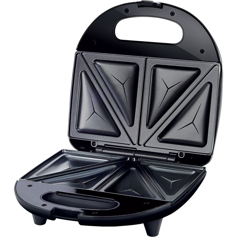 Electronice si Electrocasnice - Electrocasnice bucatarie - Preparare paine - Sandwich-maker - Sandwich-maker Sencor SSM 4300SS, 700 W, Capacitate 4 sandwich-uri, Control temperatura, Argintiu - Infinity.ro