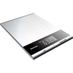 Electronice si Electrocasnice - Electrocasnice bucatarie - Mixere, tocatoare & roboti de bucatarie - Cantare de bucatarie - Cantar de bucatarie Sencor SKS 5305, Suprafata de otel, Greutate maxima suportata 5 kg, Ecran LCD, Argintiu - Infinity.ro