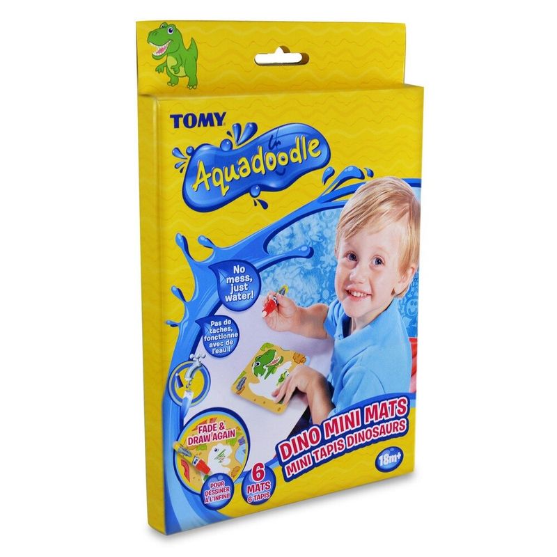 Jucarii, Copii si Bebe - Jucarii si jocuri - Jucarii & jocuri educative - Seturi pictura si desen - Set pentru desenat cu apa Tomy - Aquadoodle, Mini Dino - Infinity.ro