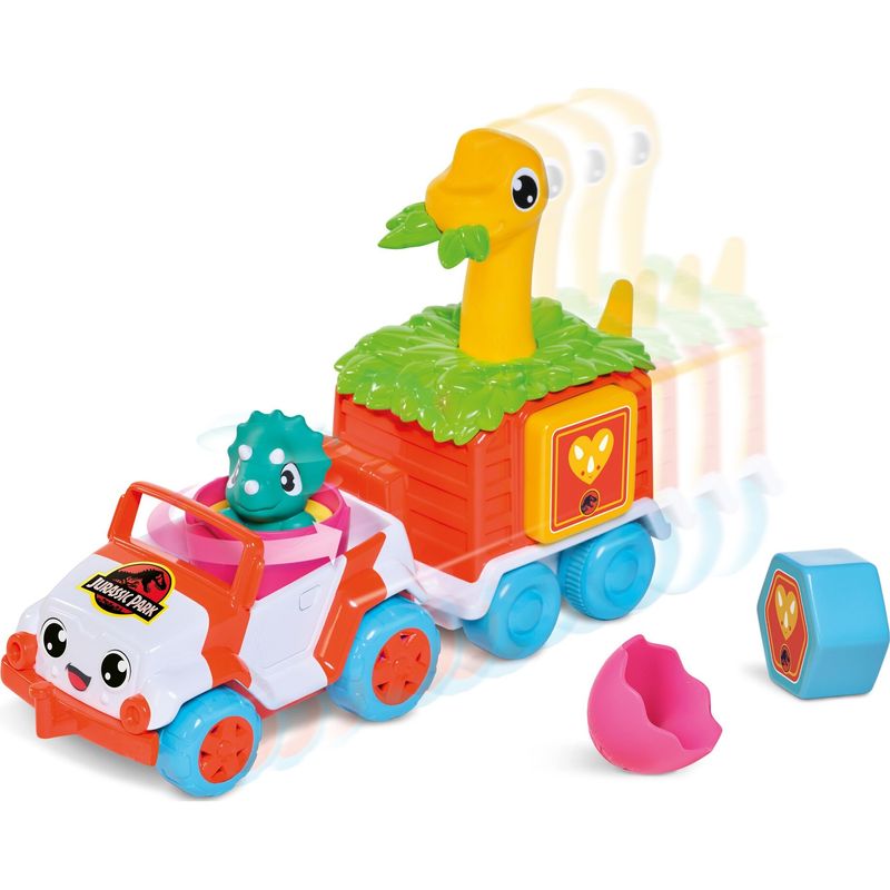Jucarii, Copii si Bebe - Jucarii si jocuri - Jucarii bebelusi - Jucarii interactive bebelusi - Jucarie interactiva Tomy - Jurassic World, Vehicul de salvare, Dino Ranger - Infinity.ro