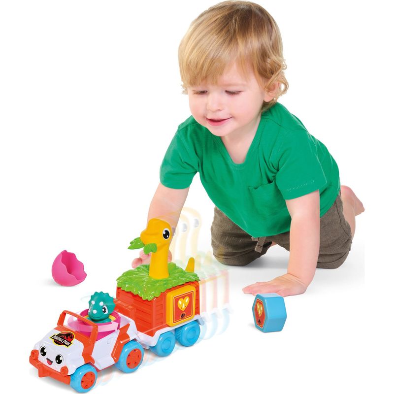Jucarii, Copii si Bebe - Jucarii si jocuri - Jucarii bebelusi - Jucarii interactive bebelusi - Jucarie interactiva Tomy - Jurassic World, Vehicul de salvare, Dino Ranger - Infinity.ro