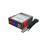 Casa si Gradina - Electrice - Accesorii electrice - Aparate de masura si control - Termostat 230V 10A dublu cu doua sonde de temperatura STC-3008 E6246 - Infinity.ro