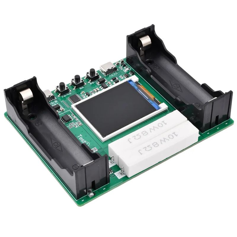 Casa si Gradina - Electrice - Accesorii electrice - Baterii, acumulatori si incarcatoare - Tester 18650 cu display conector USB TYPE C - Infinity.ro