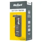 Auto si Moto - Reparatii si depanare - Scule auto - Testere si multimetre - Tester baterii Rebel RB-168 pentru 9V /tip buton /AAA /AA /C /D - Infinity.ro