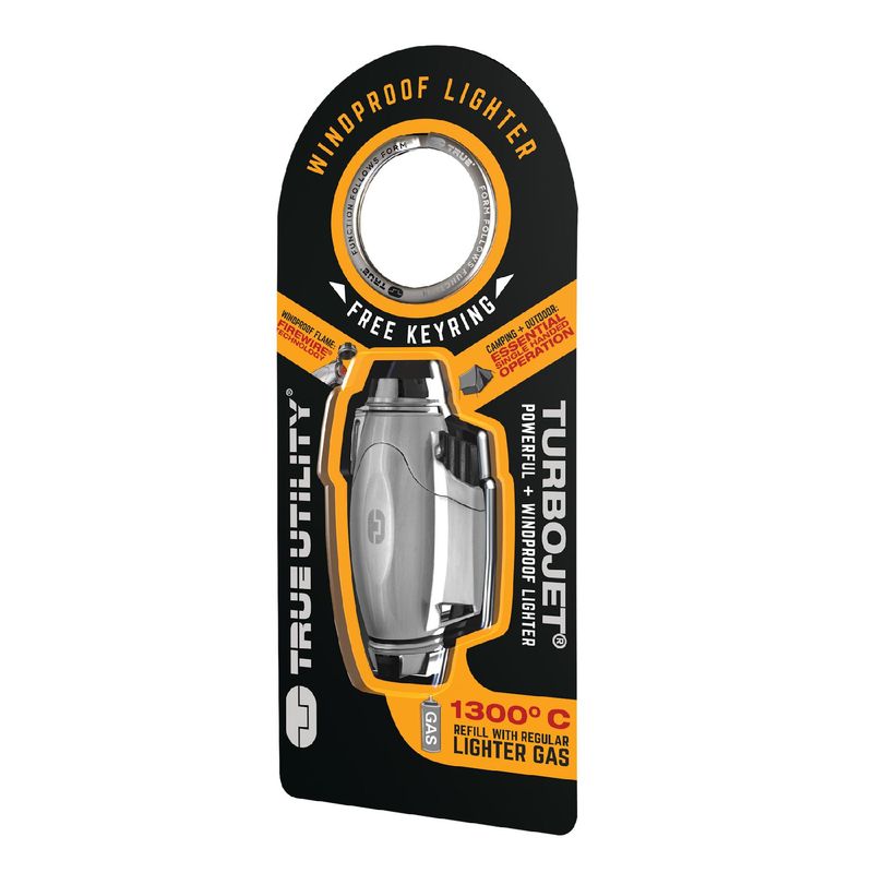 Casa si Gradina - Constructii - Scule de mana si unelte - Seturi scule - TRUE UTILITY FIREWIRE TURBOJET LIGHTER TU407K bricheta de furtuna puternica si compacta - Infinity.ro