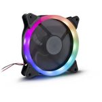 PC, gaming si accesorii - Componente PC - Coolere si Ventilatoare PC - Ventilatoare PC - Ventilator 120x120x25mm Inter-Tech Argus iluminare RGB 900RPM 2 pini la Molex RS-051-RGB - Infinity.ro