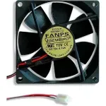 PC, gaming si accesorii - Componente PC - Coolere si Ventilatoare PC - Ventilatoare PC - Ventilator GEMBIRD FANPS pentru sursa PC 80mm 12V 0.12A 2000rpm - Infinity.ro