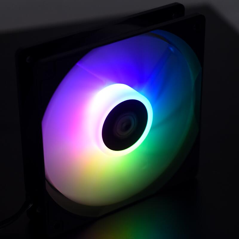 PC, gaming si accesorii - Componente PC - Coolere si Ventilatoare PC - Ventilatoare PC - Ventilator ID-Cooling XF-120 120mm 12V negru aRGB rulmenti Hydraulic Bearing anti-vibratii 500-1500RPM 4pin 3pin XF-120-ARGB-K - Infinity.ro