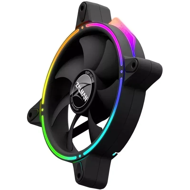 PC, gaming si accesorii - Componente PC - Coolere si Ventilatoare PC - Ventilatoare PC - Ventilator Zalman RFD120 120mm iluminare RGB - Infinity.ro