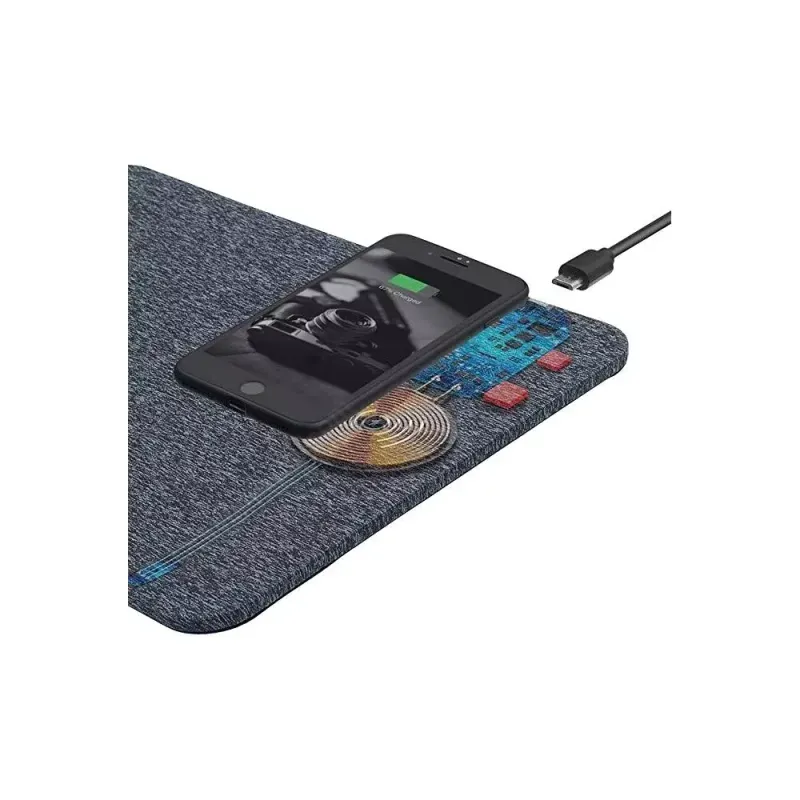 PC, gaming si accesorii - Periferice PC - Mouse - Wireless CHARGING MOUSE PAD QI DRL44113 - Infinity.ro