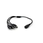 TV, Audio-Video si Foto - Accesorii TV si audio - Accesorii TV - Spliter cablu alimentare cu mufa mama 5.5x2.1 mm la 4x tata 5.5x2.1 mm - Infinity.ro