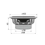 Auto si Moto - Electronice auto - Subwoofere si boxe auto - Set difuzor auto 2 cai 4 Ohmi 55W tweeter 30mm dome MYLAR 2buc SAL CX 404 - Infinity.ro