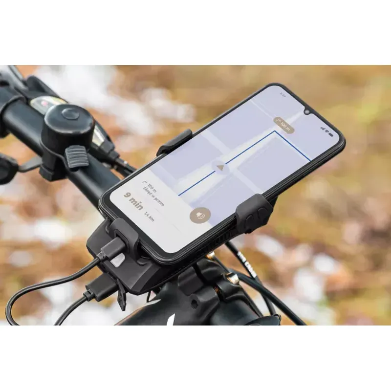 Sport si Outdoor - Ciclism - Accesorii pentru biciclete - Suporturi accesorii biciclete - Suport de telefon pentru bicicleta 3in1 XT50 KRUGER&MATZ - Infinity.ro