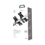Sport si Outdoor - Ciclism - Accesorii pentru biciclete - Suporturi accesorii biciclete - Suport telefon pentru bicicleta Baseus Miracle Negru - Infinity.ro