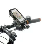 Sport si Outdoor - Ciclism - Accesorii pentru biciclete - Suporturi accesorii biciclete - Suport cu Husa telefon prindere bicicleta 82x160mm SAND ESPERANZA - Infinity.ro