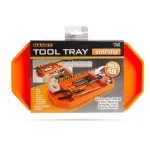 Casa si Gradina - Constructii - Depozitare, transport si protectie - Organizatoare si cutii scule - Tava cauciuc 27.5x14.5x2.5cm pentru unelte suport bituri HANDY - Infinity.ro