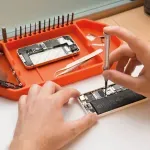 Casa si Gradina - Constructii - Depozitare, transport si protectie - Organizatoare si cutii scule - Tava cauciuc 27.5x14.5x2.5cm pentru unelte suport bituri HANDY - Infinity.ro