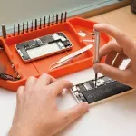 Casa si Gradina - Constructii - Depozitare, transport si protectie - Organizatoare si cutii scule - Tava cauciuc 27.5x14.5x2.5cm pentru unelte suport bituri HANDY - Infinity.ro