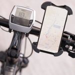 Sport si Outdoor - Ciclism - Accesorii pentru biciclete - Suporturi accesorii biciclete - Suport telefon mobil pentru ghidon bicicleta trotineta SA065 SAL - Infinity.ro
