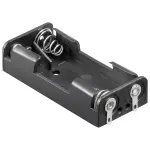 Casa si Gradina - Electrice - Accesorii electrice - Baterii, acumulatori si incarcatoare - Suport baterii 2x AAA R3 cu Capete de lipire Goobay 11988 - Infinity.ro