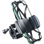 Sport si Outdoor - Ciclism - Accesorii pentru biciclete - Suporturi accesorii biciclete - Suport telefon pentru bicicleta negru Inter-Tech MTH-200 55 x 70 x 120 mmm - Infinity.ro