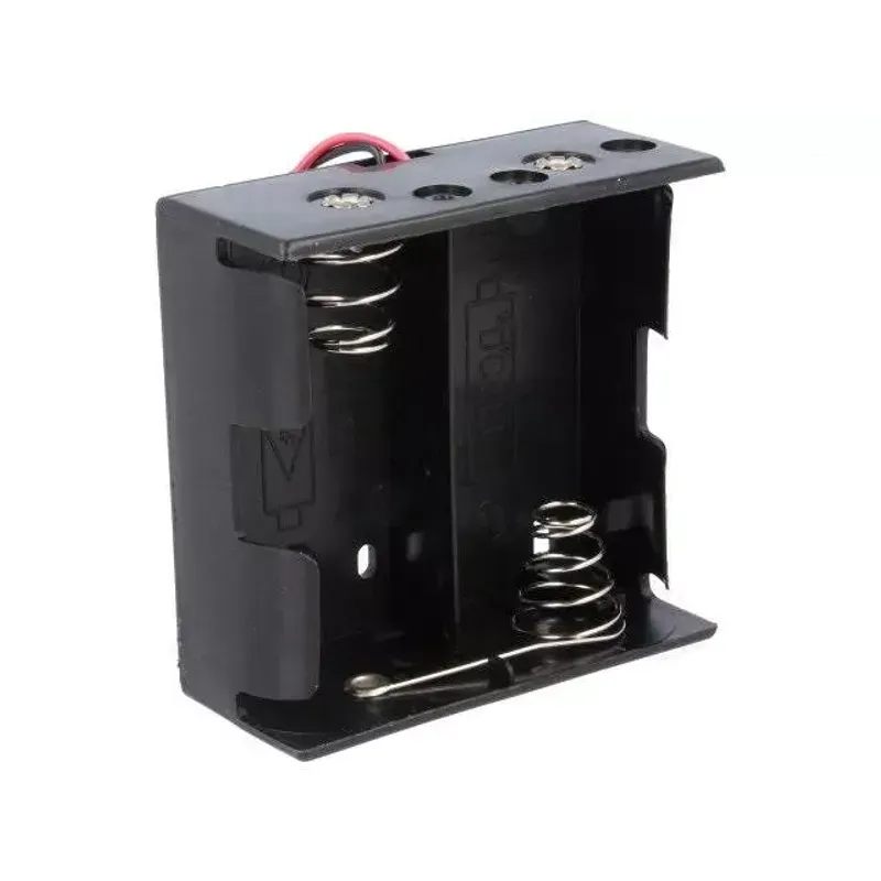 Casa si Gradina - Electrice - Accesorii electrice - Baterii, acumulatori si incarcatoare - Suport baterii 2x D R20 cu terminal cablu 150mm COMF BH-121-1A - Infinity.ro