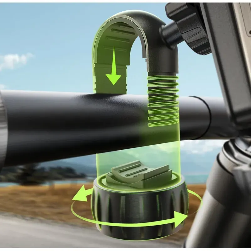 Sport si Outdoor - Ciclism - Accesorii pentru biciclete - Suporturi accesorii biciclete - Suport pentru telefon 4.7-7" pe bicicleta HEAVY DUTY PLATINET PUBH4230 - Infinity.ro