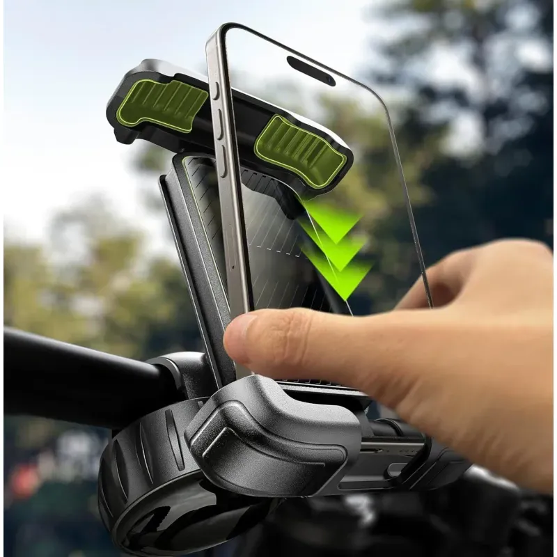 Sport si Outdoor - Ciclism - Accesorii pentru biciclete - Suporturi accesorii biciclete - Suport pentru telefon 4.7-7" pe bicicleta HEAVY DUTY PLATINET PUBH4230 - Infinity.ro